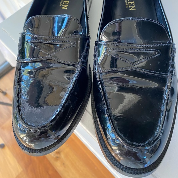 Ralph Lauren patent leather loafers - Picture 1 of 8